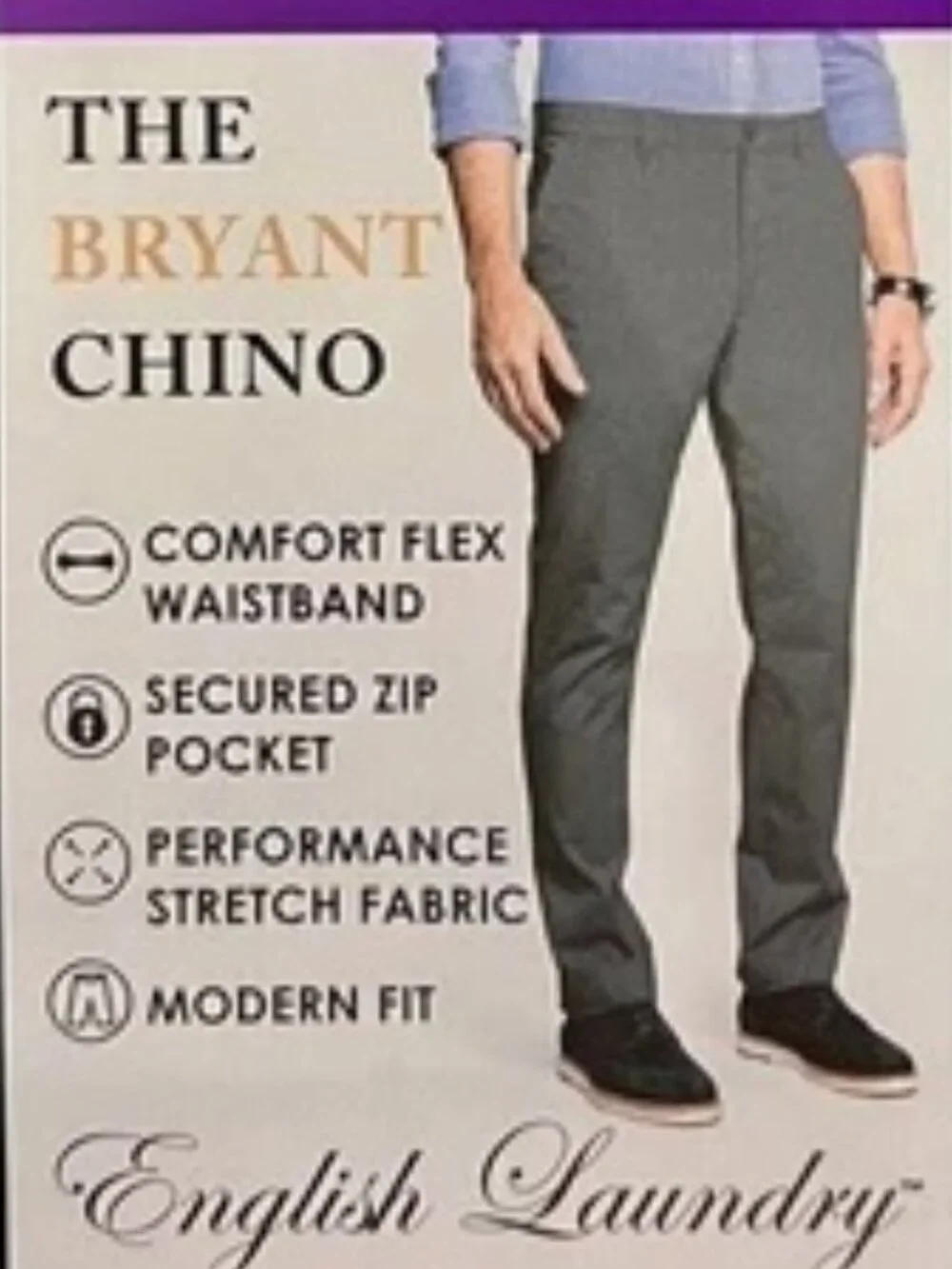 English Laundry bryant chino